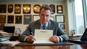 employee writing their resignation letter