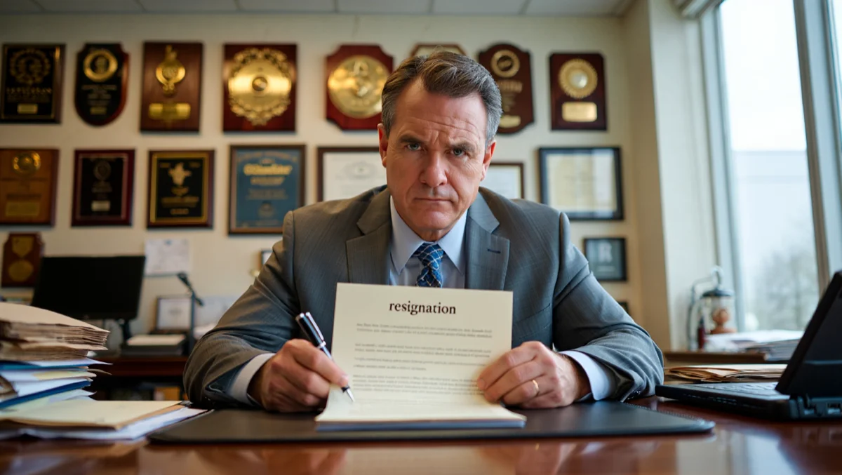 employee writing their resignation letter